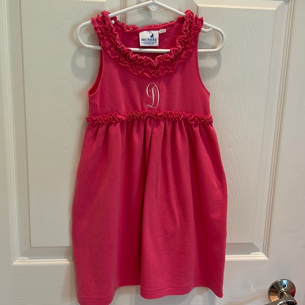 JUST DUCKY GIRL’S “D” DRESS - SIZE 4/5